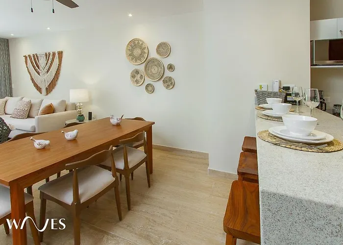 2 Rec. | Roof C/infinity Pool + Jacuzzi | Amplio Apartamento Tulum